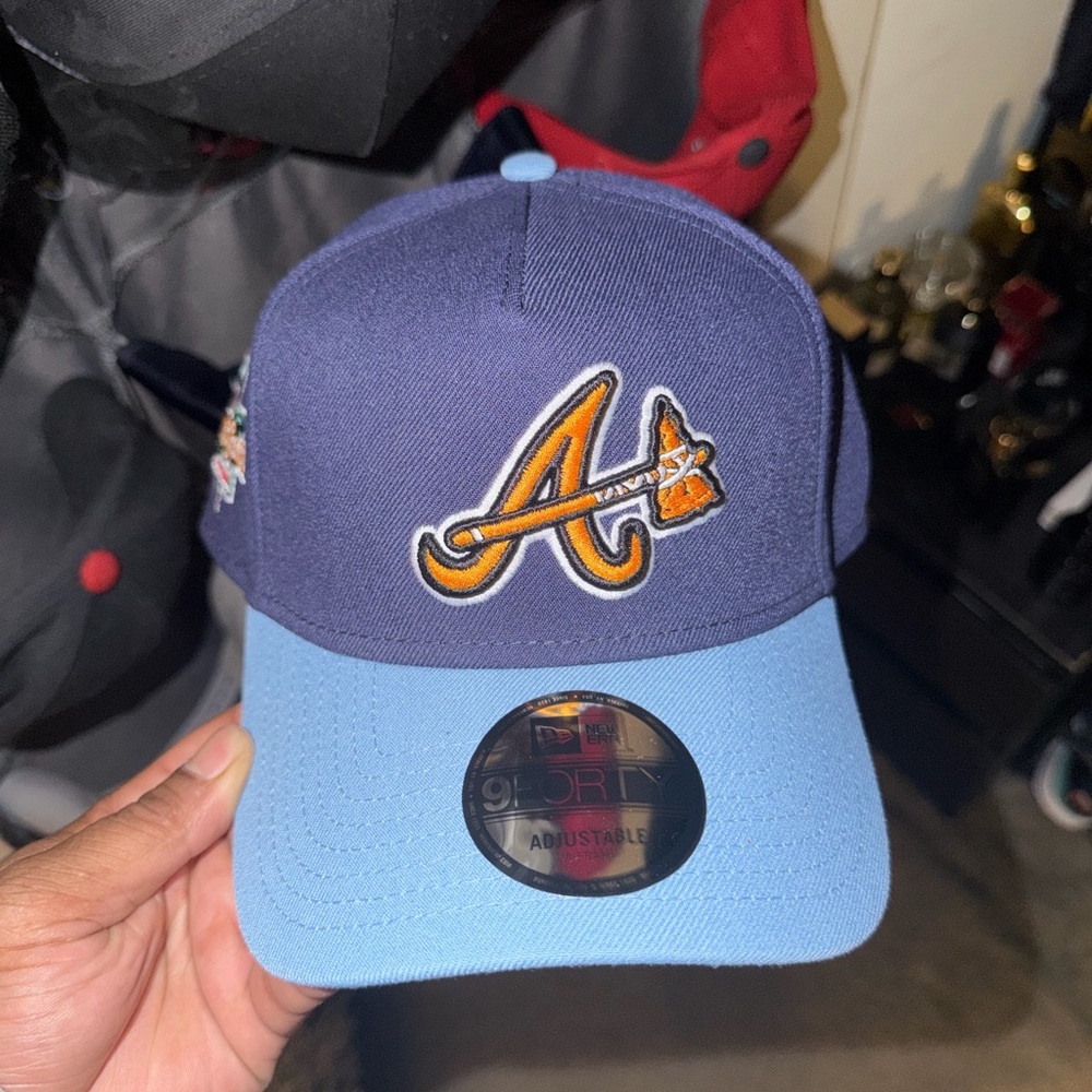New Era Navy and Teal Cap